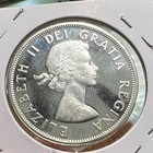 1962 Canada Silver Dollar Brilliant Uncirculated  Crown Coin