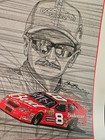 2003 Dale Earnhardt Sr   Jr Print By Sam Bass   Signed  50 Of 383 27 By 21 