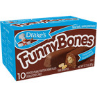 Drake s Funny Bones  4 Boxes  40 Twin-wrapped Peanut Butter Creme-filled Cakes