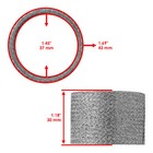 Exhaust Muffler Pipe Gasket For Suzuki Dr650se 1996-2022