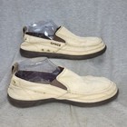Crocs Mens Walu 11270 Light Brown Moc Toe Slip-on Loafer Shoes Size 9m