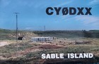 Amateur Ham Radio Qsl Qso Card Cy0dxx Sable Island Nova Scotia 1989