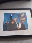 President Donald Trump Signed Autographed Framed 8x10 Shot Photo Coa