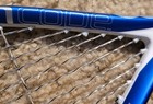 Wilson Ncode N145 Squash Racket Blue white Pre-owned Excellent W carrying Case