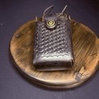 Bianchi Universal Radio Holder Swivel Back  200s-1  Leather Basket Weave