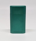 Vintage Green Ronson Jet Lite Lighter With Original Box