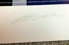 Jeff Gordon Signed Autographed 23x27 Sam Bass Lithograph  Poster  Dupont  Jsa