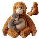 Protect Punch The Monkey Plush 12 99in Animal Pillow Decor Monkey Stuffed Toys