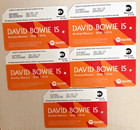 Full Set Of 5 Limited Edition David Bowie Nyc Mta Subway Metro Card New