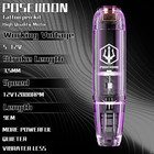Poseidon Wireless Tattoo Pen Machine Kit 1500mah Battery Digital Display Rotary