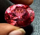 Certified 31 30 Ct Natural Ceylon Padparadscha Sapphire Oval Cut Loose Gemstone