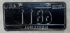 1955 Wisconsin Municipal License Plate   6811  City Government Official Plate