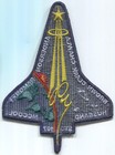 P187 Sts-107 Nasa Space Shuttle Columbia Last Mission  Brown  Unused Patch 5 1 