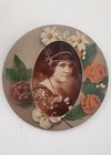Set Of Antique Flue Covers With Actual Photographs-beautiful Condition