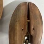Vintage Travel Tree Wood Inserts Shoe Keepers By Rochester Florsheim Size 3  
