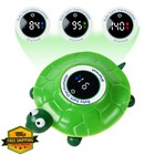 Baby Bathtub Thermometer  Led  Turtle Toy  Color Coded Alarm