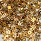 50 Watch Gears Wheels Rose Gold Pink Steampunk Part Watchmaker Repair Lot Copper