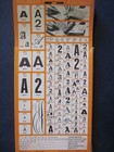 Decadry New Old Stock Dry Transfer Black Rub-on Letters  w numbers  Free Ship Us