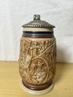 Avon Country   Western Music Lidded Beer Stein  Handcrafted In Brazil Breweriana