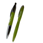 Lot Rare Drug Rep Zyrtec Green Collectible Heavy Metal Pens Advertising
