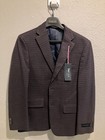  295 Tommy Hilfiger Men s 38s Check Modern-fit Sport Coat Brand New With Tags