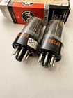 6bl7gtap Nos Radio Audio Amplifier Tubes Matched Pair Rca Black Plates 1969