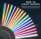 Lightsabers Metal Hilt Dueling Light Sabers Rgb 16 Color  Fx Sound  Star Wars   