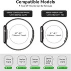 Stainless Steel Strap Compatible With Apple Watch 44mm Series 3 2 1