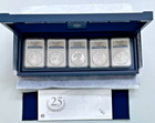 2011 Silver Eagle 25th Anniversary 5-coin Set Ngc Graded Early Releases   469170