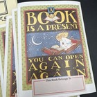 Vintage Antioch Publishing Book Plates Ex Libris A Present You Can Give   