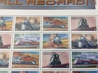 Us 1999 33c All Aboard Trains Sheet Of 20 Stamps Scott Mnh