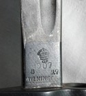 Ww1 British 1907 Wilkinson Bayonet W leather Scabbard 17 Inch Blade