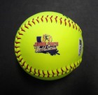 Jennie Finch Team Usa Signed Yellow Softball Jsa Authenticated