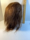Cosmetology Mannequin Head Hair Hairdresser Training Long Brunette Swivel Clamp