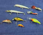 Lot Of 8 Vintage Fishing Lures