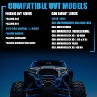 2pcs Utv Seat Belt Bypass Harness Override - Compatible With Polaris Ranger Rzr 