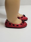 Red And Black Dress Shoes Fits 18  American Girl Doll Clothing Shoes