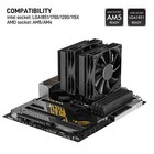 Darkrock Dt6 Dual Towers Cpu Air Cooler For Intel Lga 1851 1700   Amd Am5 am4