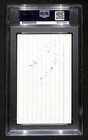 Gregg Popovich Hof Signed autographed 3x5 Index Card Psa dna Spurs Ba204001