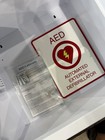 Aed Wall Cabinet With Alarm Defibrillator Wall Mounted Storage Cabinet