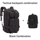 Unisex Tactical Backpack Combination Military Rucksack30l Hiking Trekking Bag