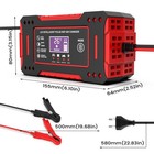 12v Smart Car Battery Charger Automatic Lifepo4 Repair Maintainer Trickle