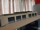 6 Bay Service Garage Shop Assembled Print On Demand S Scale Building diorama