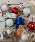 Vintage Dexter s Leewards Ornament Kit Boutique Ball Lot Of 8 Nos