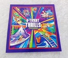 Disney E-ticket Thrills 6 Pin Set   Back Board Splash Mountain Matterhorn Stitch