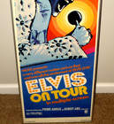 1972-mgm-elvis Presley On Tour Movie Poster-72 409 Framed-36 -org-record Concert