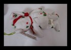 Ty Jingle Beanies 1998 Holiday Teddy 5 5 Inch New