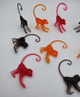 Zoo Piks Monkey Cocktail 1961 Drink Hangers Markers Sonic Barware Picks 24 Pc