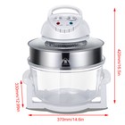 Airy Fryer  Glass Air Fryer  360   Viewable Airy Fryer With Expansion Ring