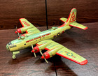 Tin Friction Wwii Toy Bomber Airplane 19  Bk-250 B17 B29 B52 - Japan Yonezawa